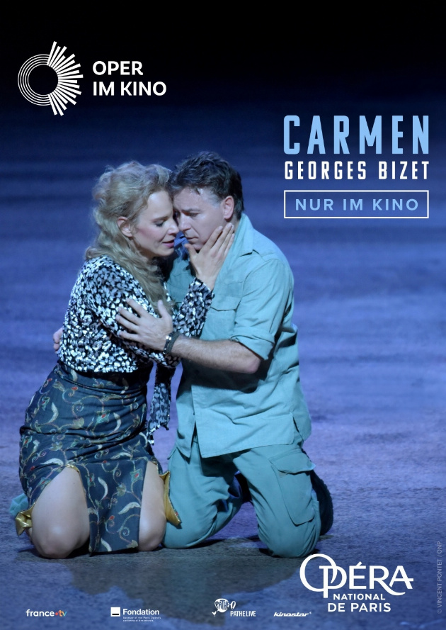 Filmplakat Opéra National de Paris 2024: Carmen