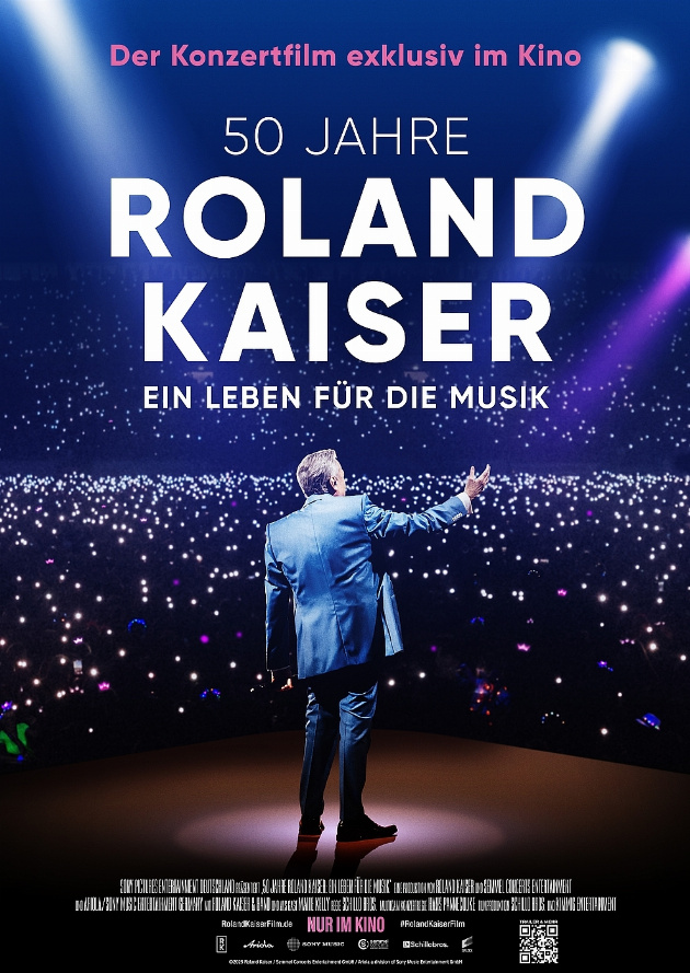 Filmplakat 50 Jahre Roland Kaiser - Ein Leben für die Musik