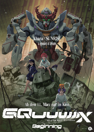 Filmplakat Mobile Suit Gundam GQuuuuuuX -Beginning-