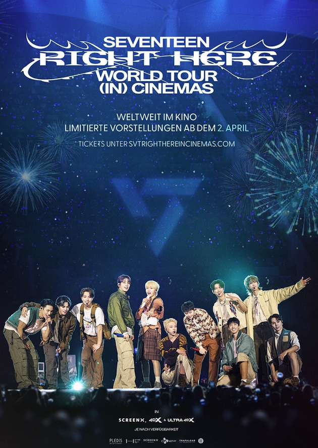 Filmplakat Seventeen [Right Here] World Tour in Cinemas