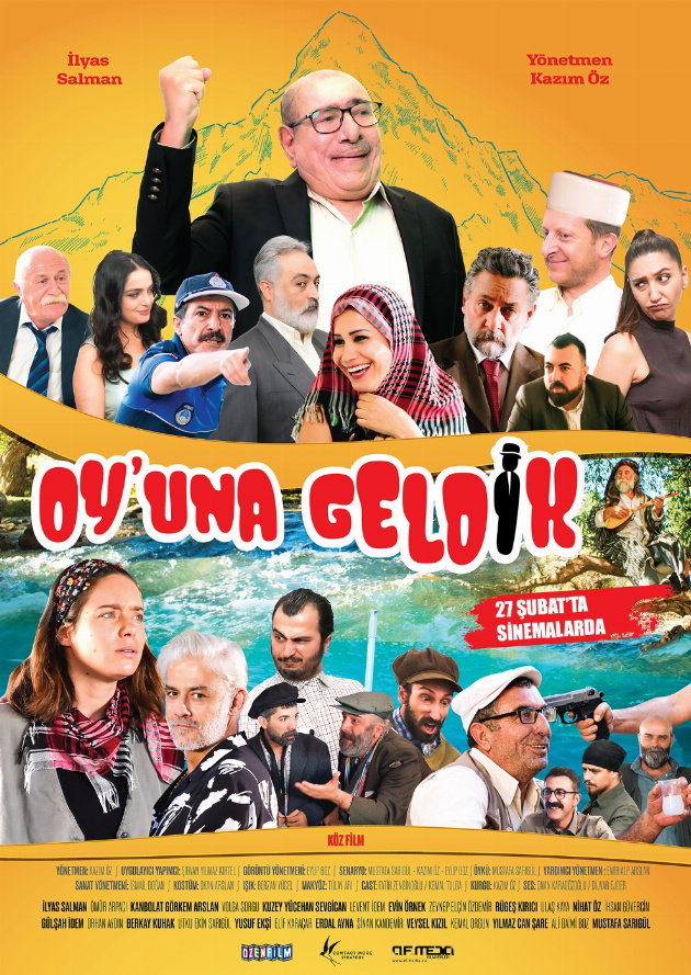 Filmplakat Oy'una Geldik