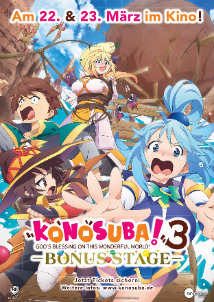 Filmplakat Konosuba 3 - Bonus Stage