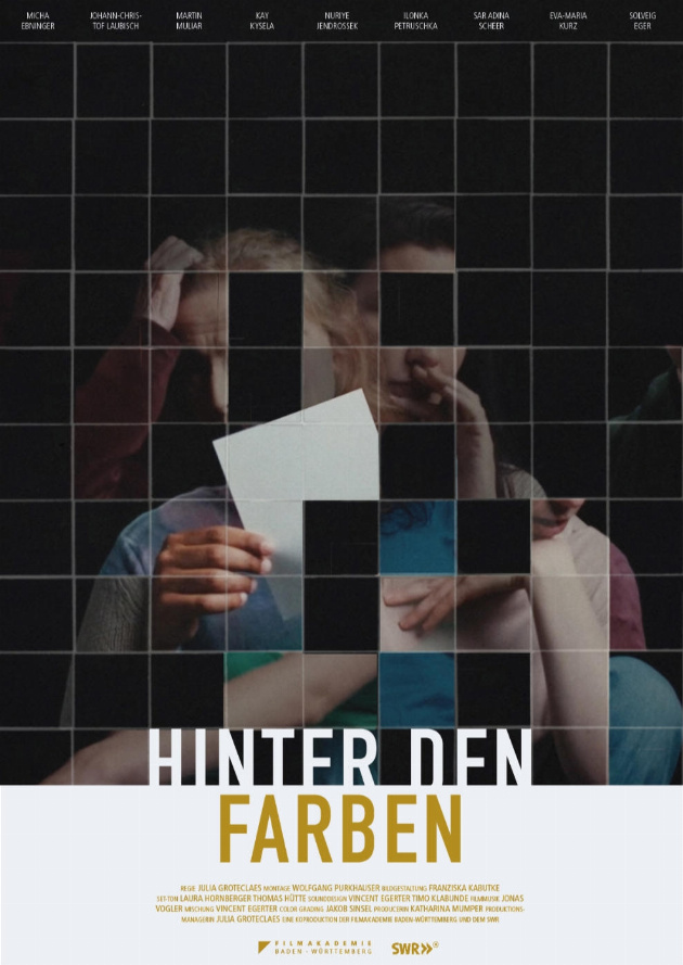 Filmplakat Hinter den Farben