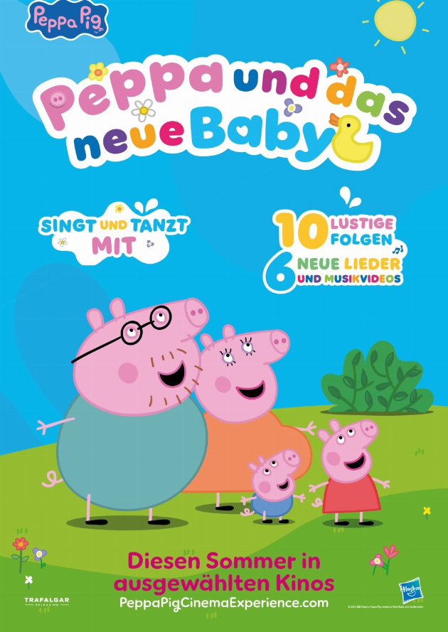 Filmplakat Peppa und das neue Baby - Das Kino-Erlebnis