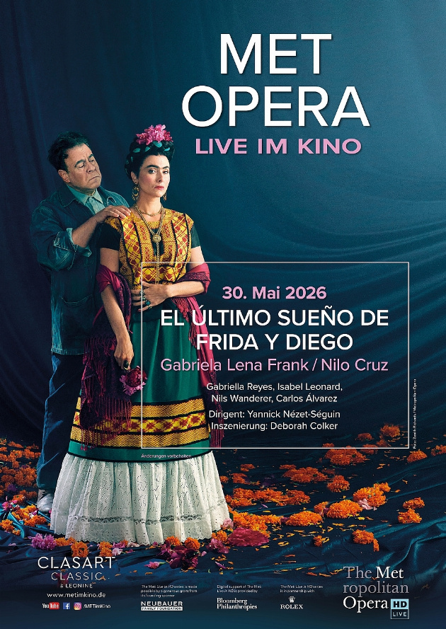 Filmplakat Met Opera 2025/26: El último sueño de Frida y Diego - Frank