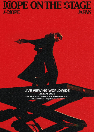 Filmplakat j-hope Tour 'HOPE ON THE STAGE' in JAPAN: LIVE VIEWING