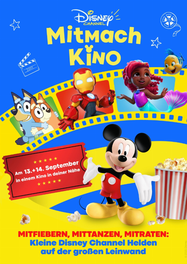 Filmplakat Disney Channel Mitmachkino