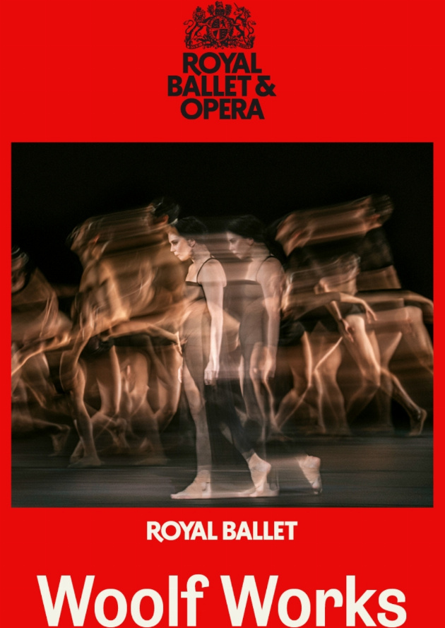 Filmplakat Royal Ballet & Opera 2025/26: Woolf Works