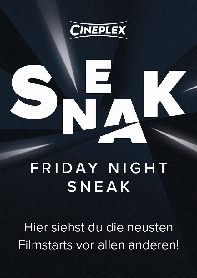 Filmplakat Friday Night Sneak