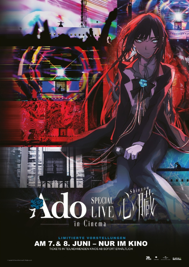 Filmplakat Ado Special Live "Shinzou" in Cinema