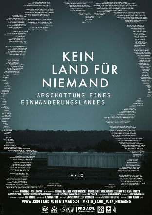 Filmplakat Kein Land für Niemand - Abschottung eines Einwanderungslandes