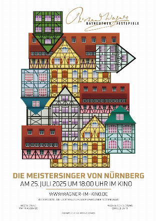 Filmplakat Bayreuther Festspiele 2025 - Die Meistersinger von Nürnberg