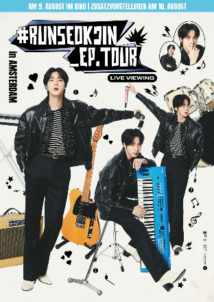 Filmplakat #RUNSEOKJIN_EP.TOUR in AMSTERDAM: LIVE VIEWING