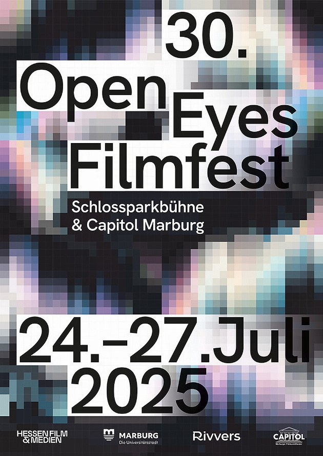 Filmplakat Festivalticket für das 30. OpenEyes Filmfest 2025