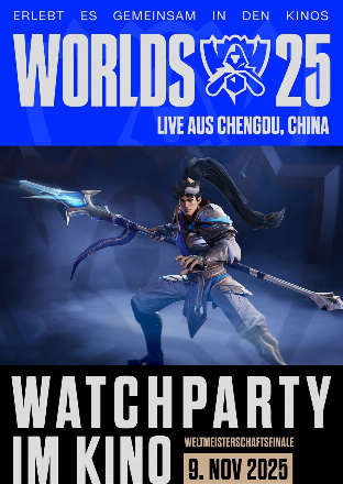 Filmplakat League of Legends Worlds25 - Finals in Cinema
