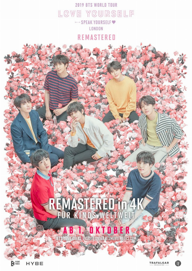 Filmplakat BTS Movie Weeks - Film 3: BBTS 2019 'LOVE YOURSELF: SPEAK YOURSELF' LONDON Remastered