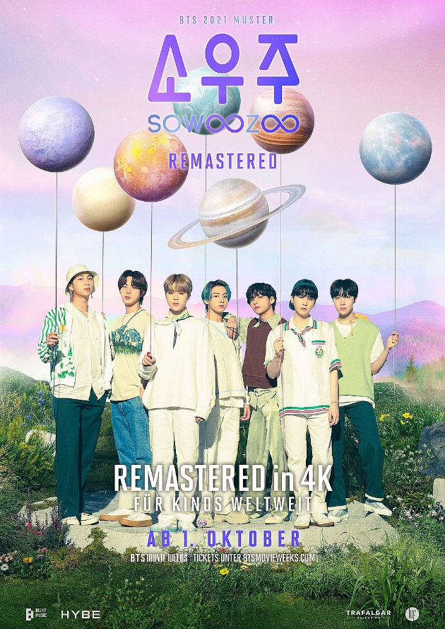 Filmplakat BTS Movie Weeks - Film 4: BTS 2021 MUSTER SOWOOZOO Remastered