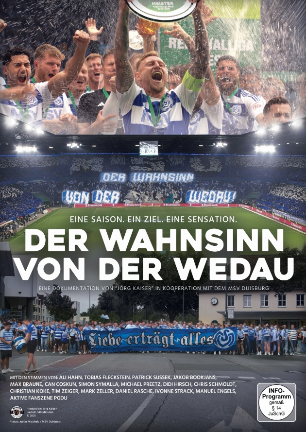 Filmplakat Der Wahnsinn von der Wedau