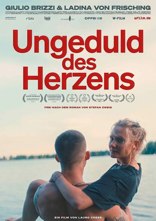 Filmplakat Ungeduld des Herzens