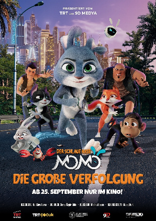 Filmplakat Der schlaue Hase Momo - Die große Verfolgung