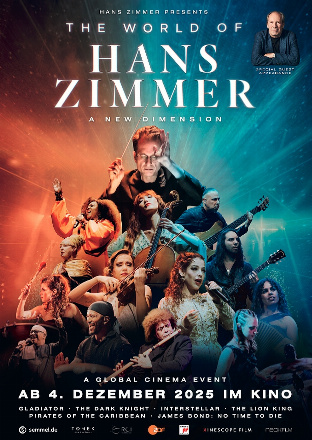 Filmplakat The World of Hans Zimmer - A New Dimension
