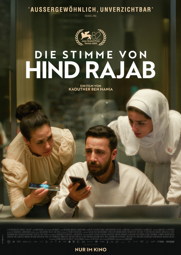 Filmplakat Die Stimme von Hind Rajab