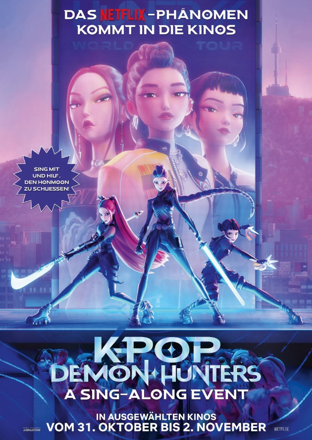 Filmplakat KPop Demon Hunters - A Sing-Along Event