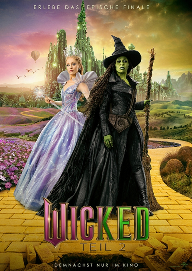 Filmplakat Wicked: Teil 2 (deutsche Dialoge, englische Songs)