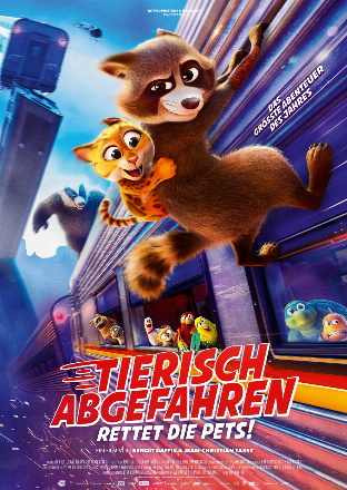 Filmposter - Tierisch abgefahren - Rettet die Pets! im Cineplex