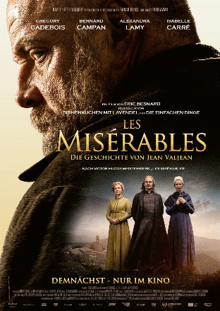 Filmposter - Les Misérables - Die Geschichte von Jean Valjean im Zeltkino Hiddensee