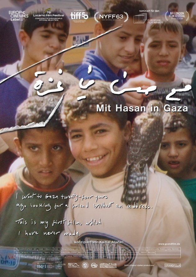 Filmplakat Mit Hasan in Gaza
