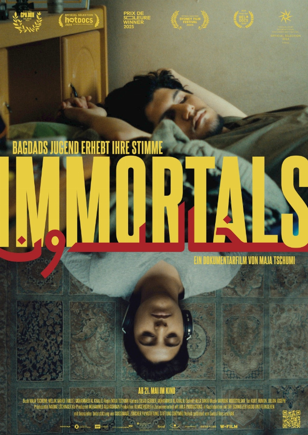 Filmplakat Immortals - Bagdads Jugend erhebt ihre Stimme