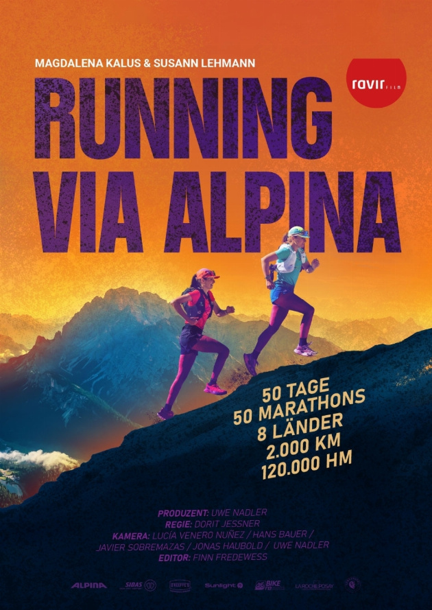 Filmplakat Running Via Alpina