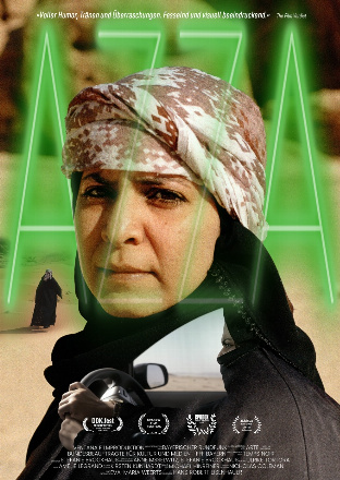 Filmposter - Azza - Dem Patriarchat davonfahren im Kommunales Kino
