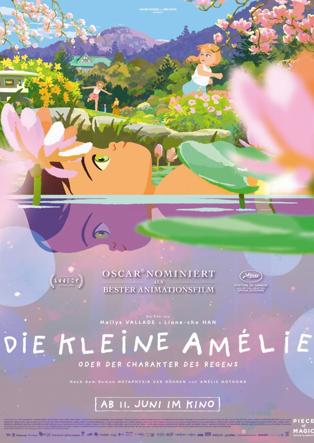 Filmplakat Die kleine Amélie oder Der Charakter des Regens