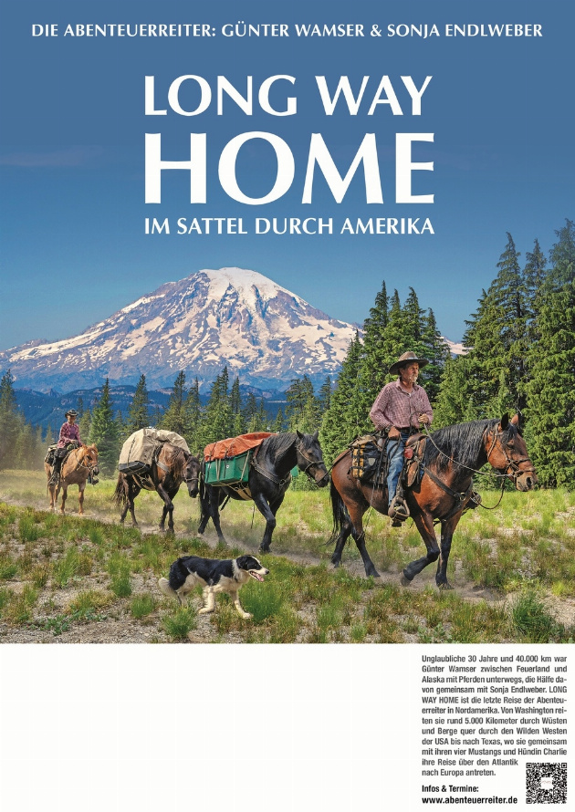 Filmplakat Long Way Home - Im Sattel durch Amerika