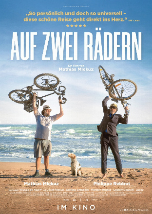 Filmposter - Auf zwei Rädern im Filmhaus
