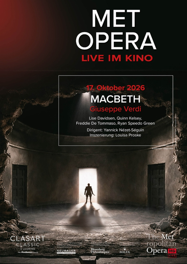 Filmplakat Met Opera 2026/27: Giuseppe Verdi MACBETH