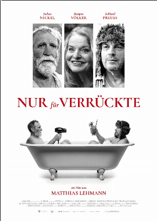 Filmplakat Nur für Verrückte