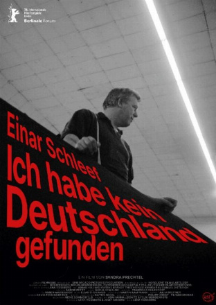 Filmplakat Einar Schleef - Ich habe kein Deutschland gefunden