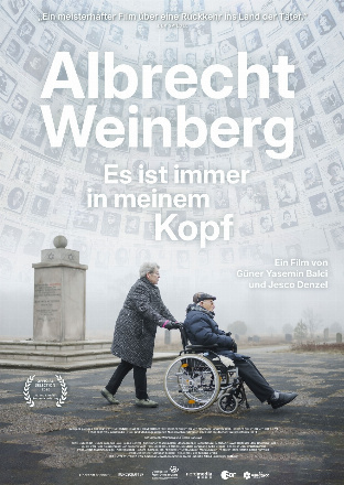 Filmposter - Albrecht Weinberg - Es ist immer in meinem Kopf im Olympia Kino