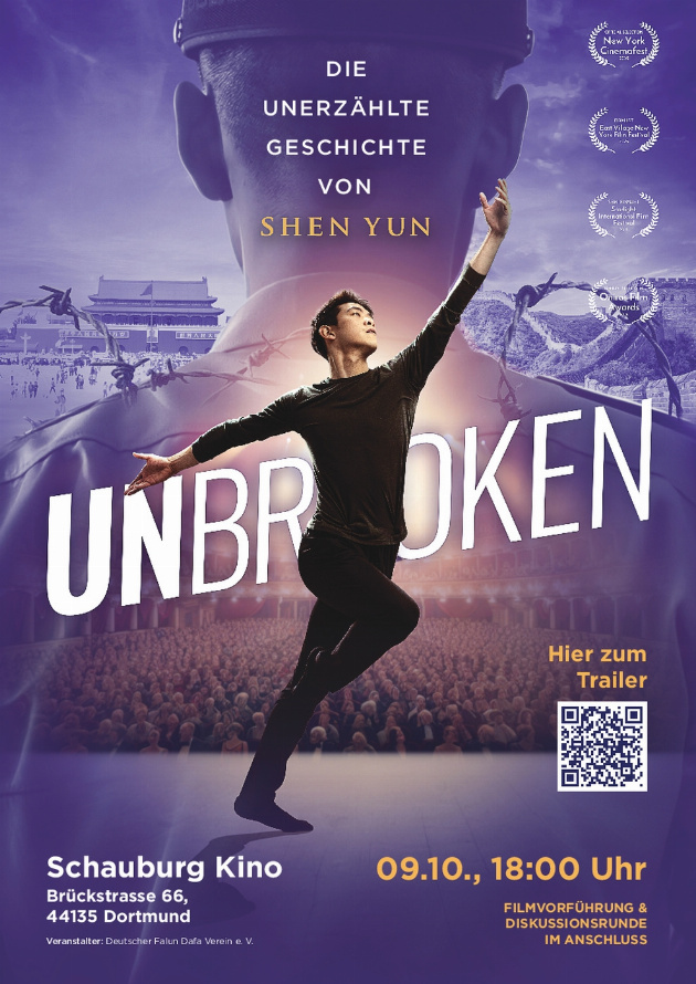 Filmplakat Unbroken: Die unerzählte Geschichte von Shen Yun