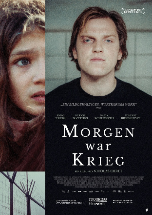 Filmplakat Morgen war Krieg