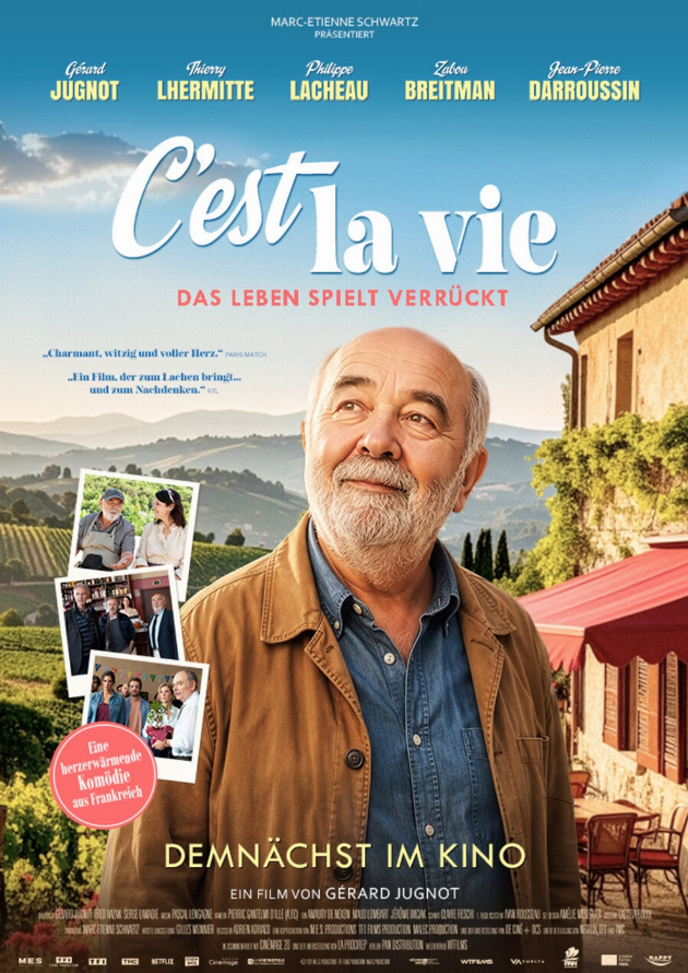 Filmplakat C'est La Vie - Das Leben spielt verrückt