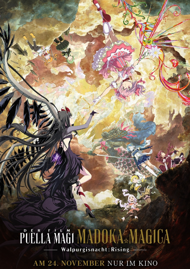 Filmplakat Puella Magi Madoka Magica Der Film -Walpurgisnacht: Rising