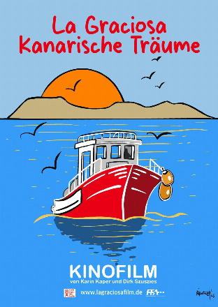 Filmposter - La Graciosa - Kanarische Träume im Eva-Lichtspiele