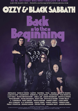 Filmposter - Ozzy & Black Sabbath: Back To The Beginning im Rundkino Dresden