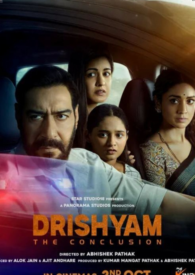 Filmplakat Drishyam: The Conclusion
