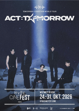 Filmposter - TOMORROW X TOGETHER WORLD TOUR 'ACT : TOMORROW' im CinemaxX