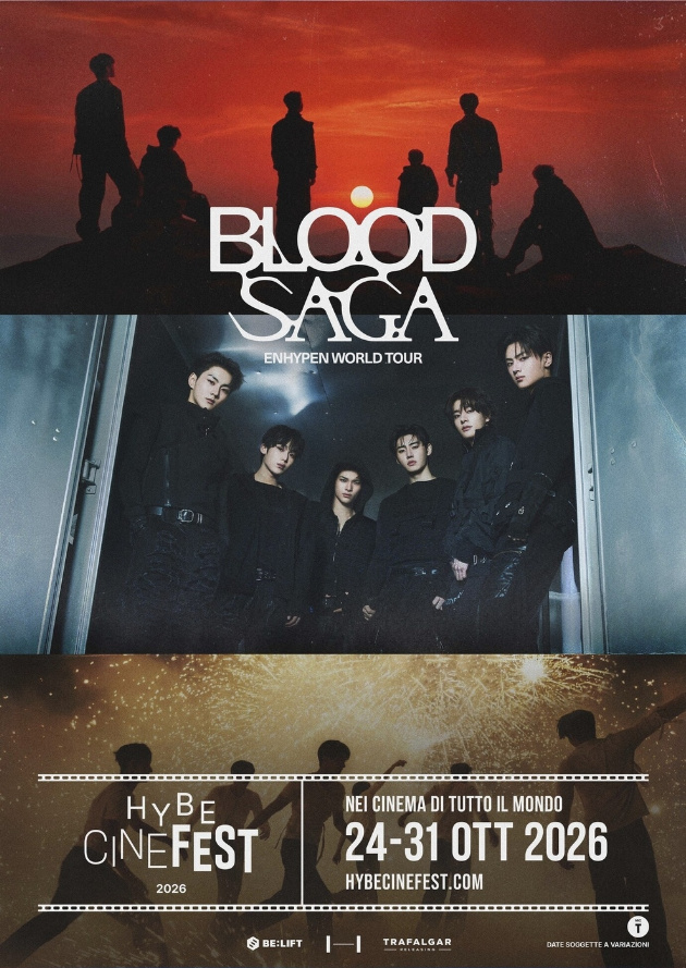 Filmplakat ENHYPEN WORLD TOUR 'BLOOD SAGA'